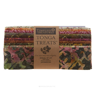 Tonga Treats Batiks - Vineyard 10" Squares