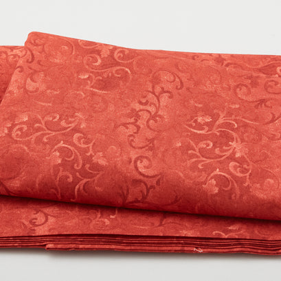 Wilmington Essentials - Scroll Dark Rust 3 Yard Cut