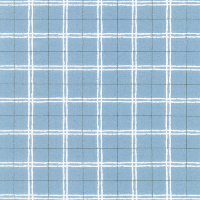 Countryside - Plaid Blue Yardage