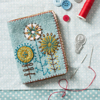 Needle Case Wool Felt Embroidery Applique Kit