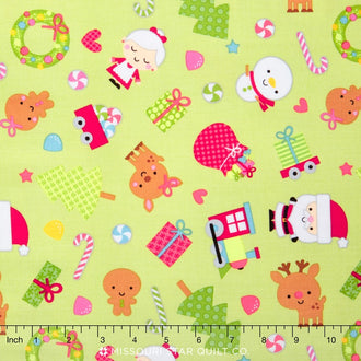 Santa Express - Main Green Yardage
