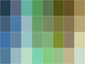 Kona Cotton - Cool Neutrals March 2025 Charm Pack Alternative View #2