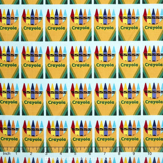 Colorfully Creative Crayola™ - Box Blue Yardage