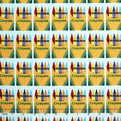 Colorfully Creative Crayola™ - Box Blue Yardage