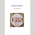 Gingerbread Wool Felt Embroidery Applique Kit Alternative View #2