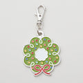 Lori Holt Enamel Happy Wreath Charm Primary Image