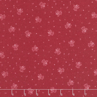 Silent Night - Choir Of Angels Berry Yardage