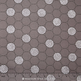 Shimmer 2 - Bubbles Stone Metallic Yardage