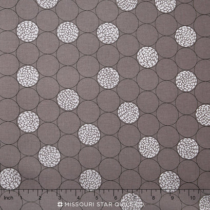 Shimmer 2 - Bubbles Stone Metallic Yardage