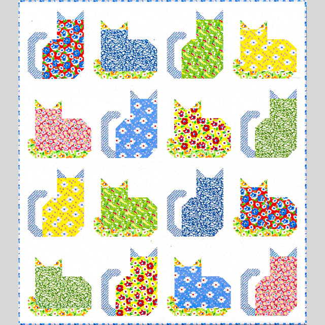 Kitty Cats Quilt Kit Primary Image