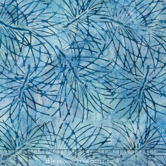 Artisan Batiks - Northwoods Blue Starry Night Yardage