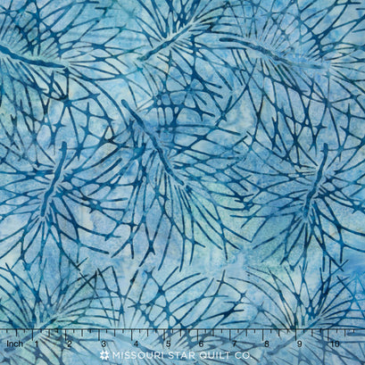Artisan Batiks - Northwoods Blue Starry Night Yardage