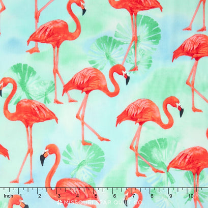 Flamingo Paradise - Water Yardage
