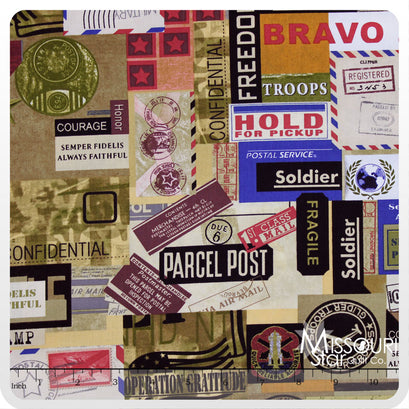 United We Stand - Care Package Brown Yardage