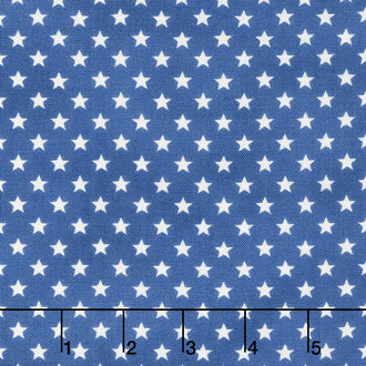 Land That I Love - Stars in a Row Brave Blue Yardage