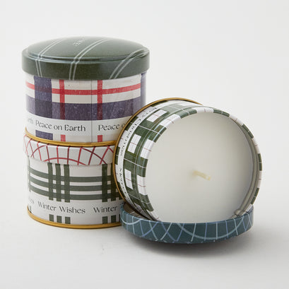 Balsam & Cedar Noble Holiday Tin Trio Gift Set