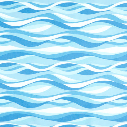 Free as the Ocean - Ocean Aqua Yardage