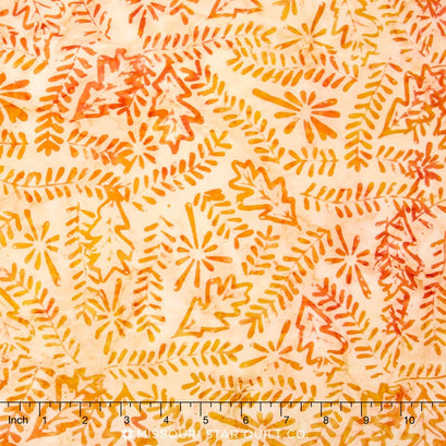 Tonga Batiks - Autumn Nature Hike Saffron Yardage