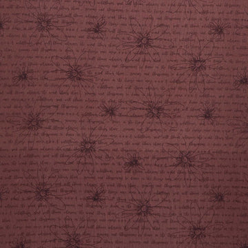 Where the Wind Blows - Poetic Daisies Purple Flannel Yardage