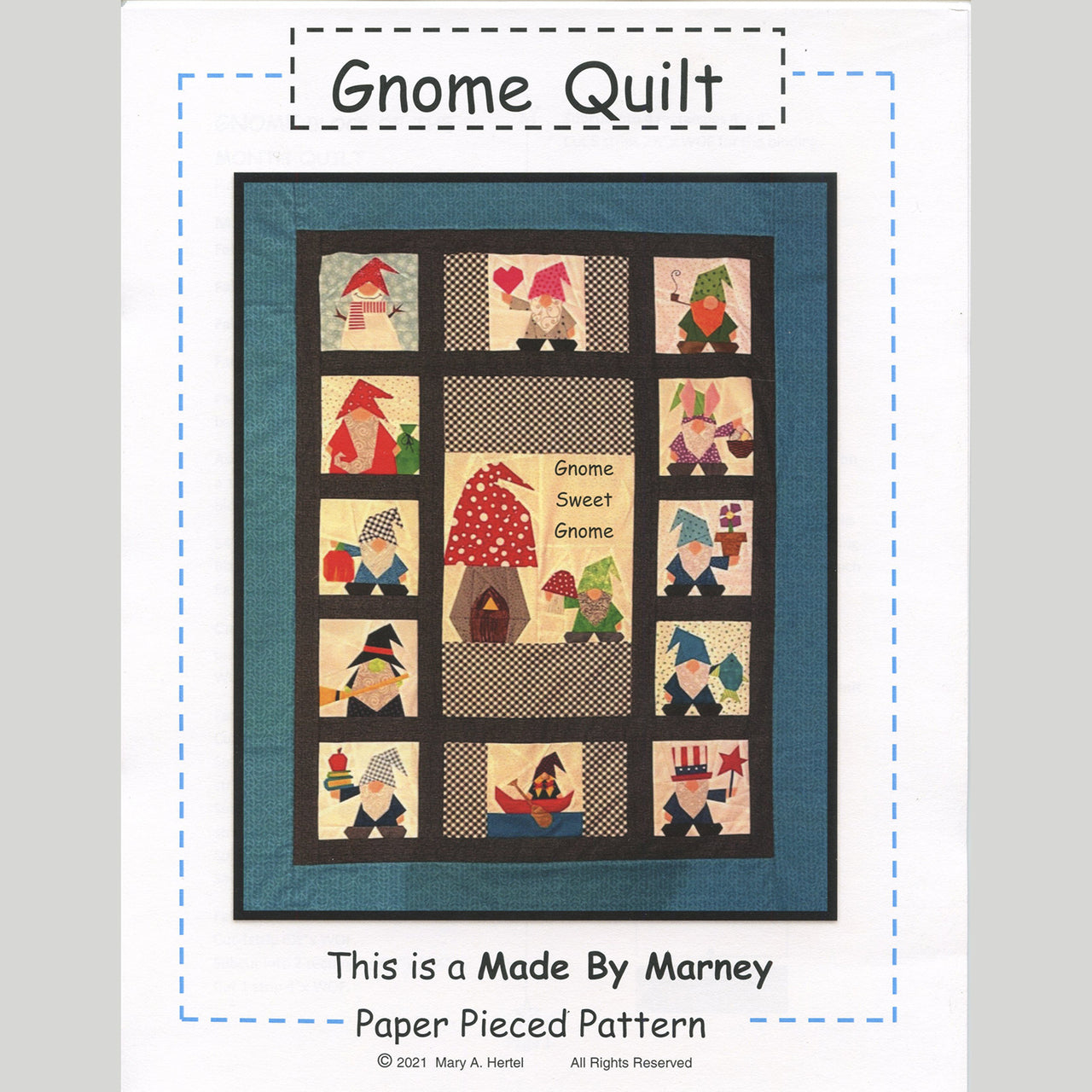 Gnome Quilt Pattern Primary Image