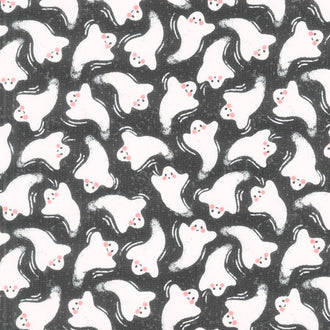 Hey Boo - Friendly Ghost Midnight Yardage