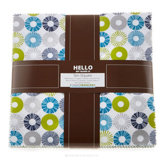 Cozy Cotton Flannel Boy Ten Squares