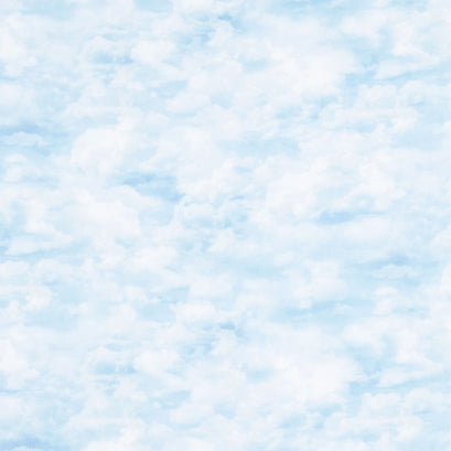 Naturescapes - Northwood Clouds Blue Yardage