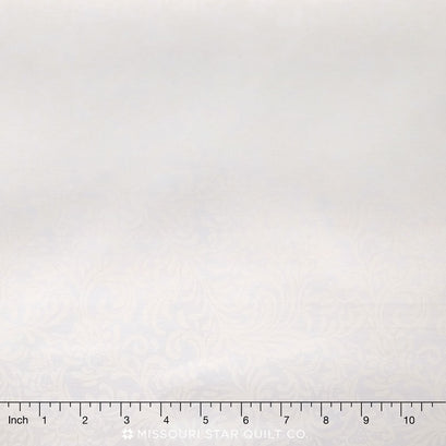 Wilmington Essentials - Flourish White on White 108" Backing