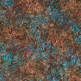 Artisan Batiks - Beachcombers Kelp Sepia Yardage