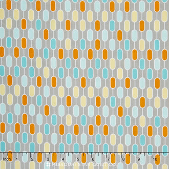 Little Ark - Stripe Gray Yardage