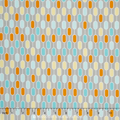 Little Ark - Stripe Gray Yardage
