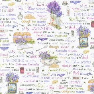 Everyday Favorites - Recipe Scones Lavender Yardage