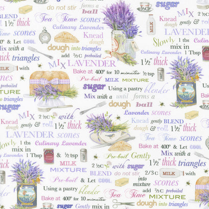 Everyday Favorites - Recipe Scones Lavender Yardage