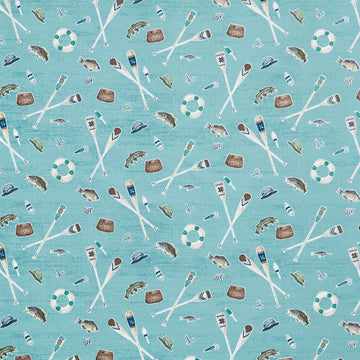 Wake at the Lake - Icons Teal Yardage Primary Image
