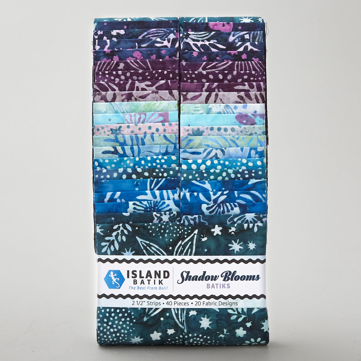 Shadow Blooms Batiks Strips