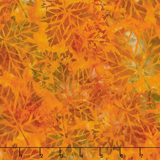 Artisan Batiks - Cornucopia 8 Maple Leaf Autumn Yardage
