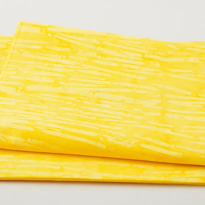 Java Batiks - Wheat Stalks Yellow 2 Yard Cut