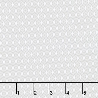 Snuggle In The Jungle Flannel - Snuggle Diamond Grey Yardage