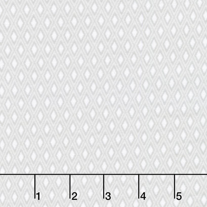 Snuggle In The Jungle Flannel - Snuggle Diamond Grey Yardage