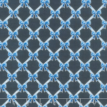 Holiday Flourish - Festive Finery Blue Colorstory Ribbons Navy Metallic Yardage