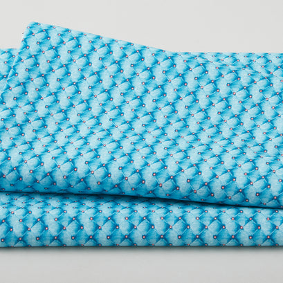 Moonlit Florals - Moonlit Blender Turquoise 3 Yard Cut