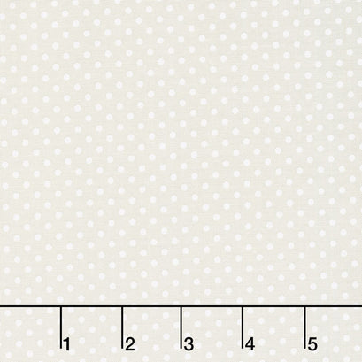 Wilmington Essentials - Sugar Cookies Dot Cream on Cream Yardage