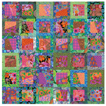 Kaffe Fassett Flip Flop Quilt Kit