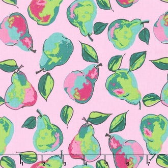 Berkshire Garden - Pears Pink Yardage