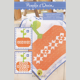 Pumpkin & Denim Quilt Pattern