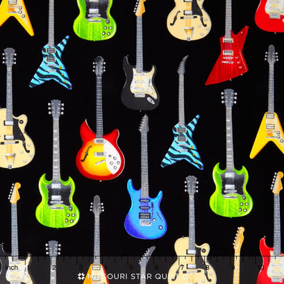 In Tune - Electric Guitars Black Yardage
