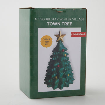 Missouri Star Winter Village: Town Tree Alternative View #2