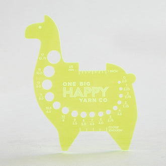 Llama Needle & Hook Gauge