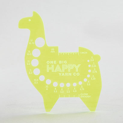 Llama Needle & Hook Gauge