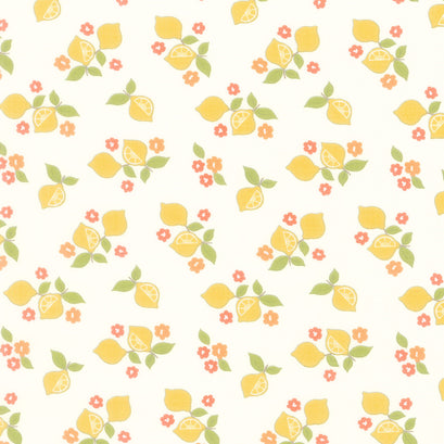 Here Comes the Sun - Citrus Cream Yardage